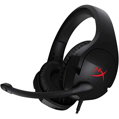 HyperX Cloud Stinger ゲーミングヘッドセット 有線 軽量設計 メモリーフォームイヤーパッド ノイズキャンセリングマイク スイベルミュート機能