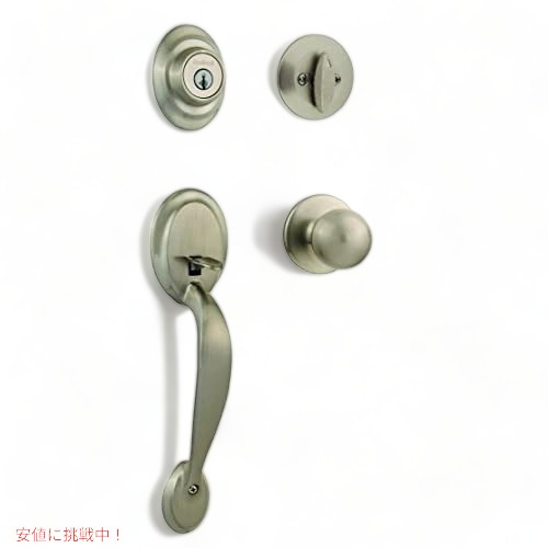 【百貨店SALE 最大限度2000円OFF引き換え証 6/11 1:59まで】Kwikset 96870-090 部屋の入り口ノッブ、鍵を掛ける
