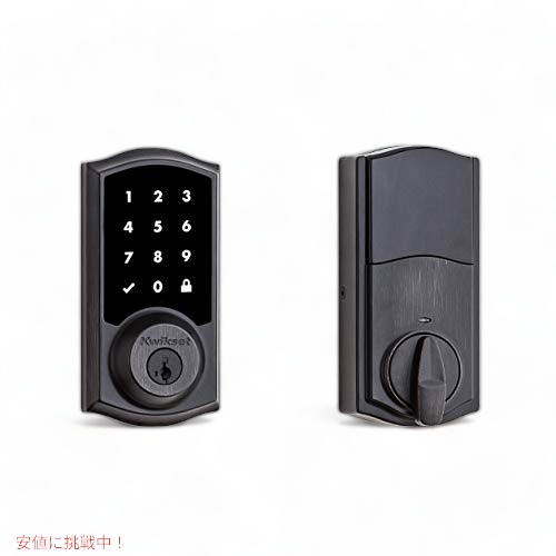 Kwikset 99160-021 ドアノブ、ロック