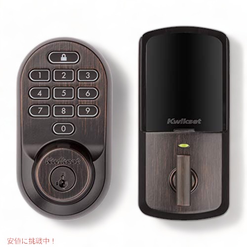 【百貨店SALE 最大限度2000円OFF引き換え証 6/11 1:59まで】Kwikset 99380-002 部屋の入り口ノッブ、鍵を掛ける
