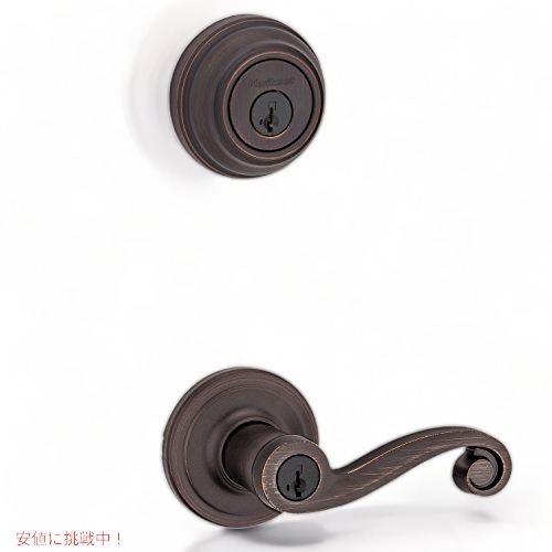 Kwikset 99910-047 ドアノブ、ロック