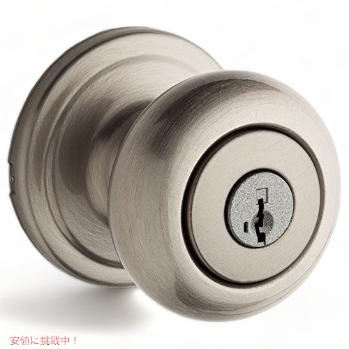 Kwikset 97402-794 ドアノブ、ロック