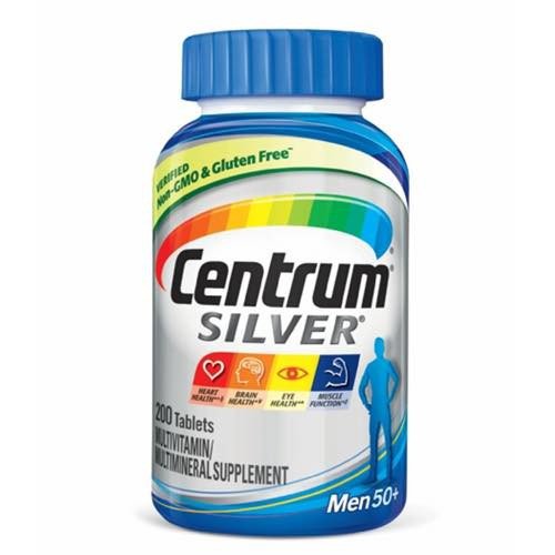 【最大2000円クーポン 4/17金 09:59まで】Centrum Silver Men 50+, 200-Count Bottle
