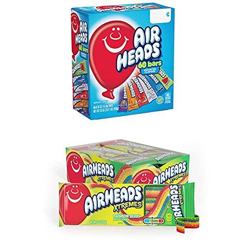 【最大2000円OFF 4/10金1:59まで】Airheads キャンディバー バラエティボックス (Bulk Pack of 12)