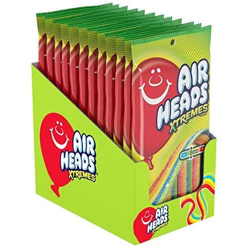 Airheads キャンディバー　Rainbow Berrｙ 4.5 oz (Bulk Pack of 12)