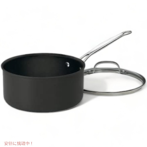 【最大2000円OFF 4/10金1:59まで】クイジナート ノンスティック ソースパン 蓋付き Cuisinart 3.7リットル 鍋 アメリカーナがお届け!