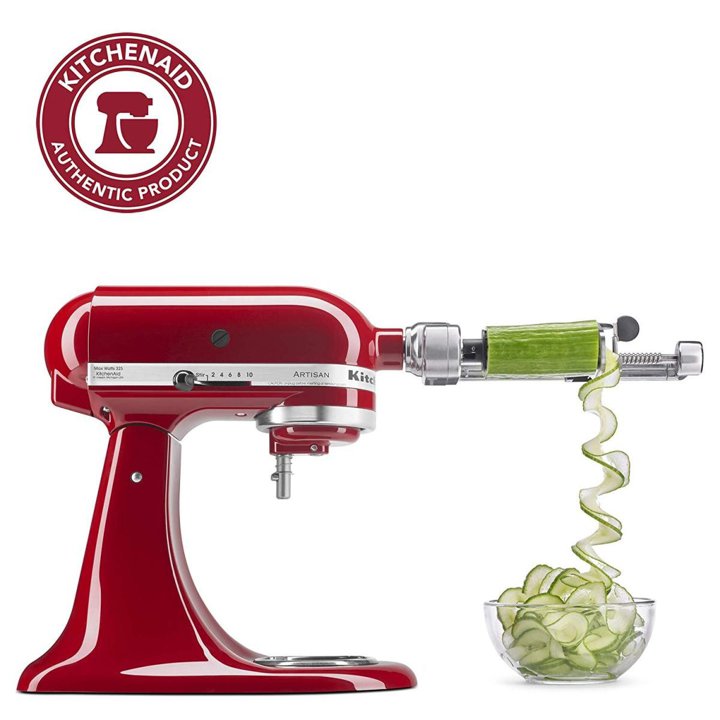 【最大2000円クーポン 4/17金 09:59まで】キッチンエイド SpiralizerプラスアタッチメントKitchenAid KSM2APC シルバー