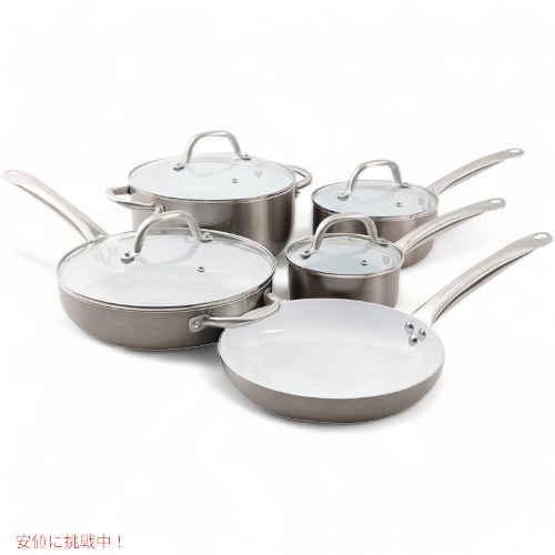オスターOster モンテシエロ 膳立て手道具9点仕掛ける 金属元素チタン 109478 勝手もと