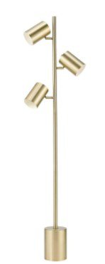 フロアライトフロアランプ3ライト電球別売りSoftGold