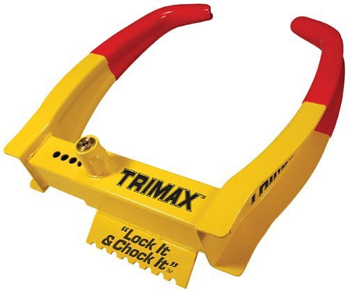【最大2000円クーポン 4/17金 09:59まで】トライマックス Trimax TCL65 ホイール チョーク ロック 盗難防止 スモール 小 Wheel Chock Lock 7.25in