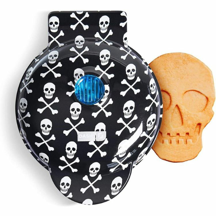 骸骨ワップル ミニワッフル作り人 がい骨 墨染めスカル Dash 駛走 スカルモデル 骸骨ケーク 骸骨おお菓子 がいこつ がい骨ケーキ がい骨ス がい骨ワッフル ミニワッフルメーカー ブラックスカル 骸骨 Klubwino Pl