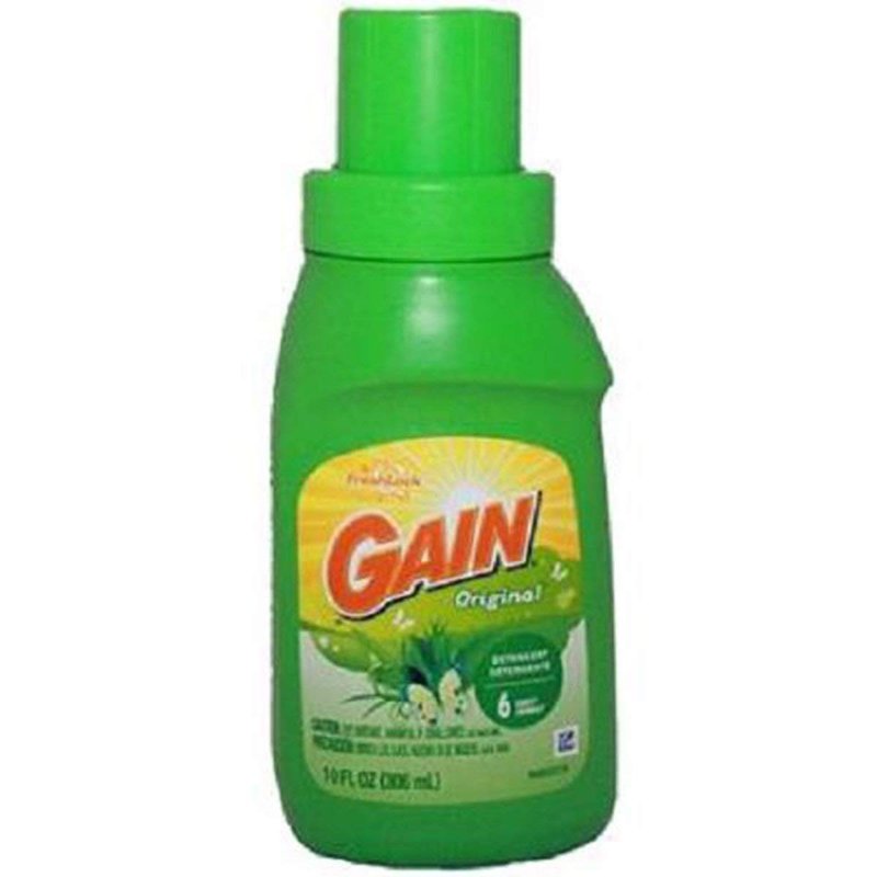 【最大2000円OFF 4/10金1:59まで】ゲイン 液体洗濯洗剤 Gain DCAF150GBAQ02 10オンス オリジナル トラベルサイズ