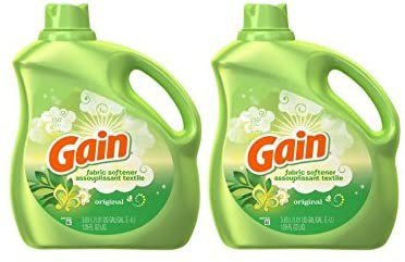 【最大2000円クーポン 4/17金 09:59まで】ゲイン 液体洗濯洗剤 Gain 129オンス 2本入り オリジナル香り 洗濯機 洗浄