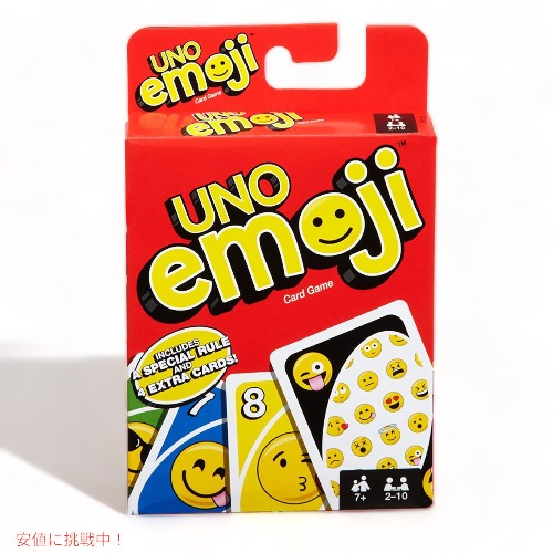 Mattel Games UNO 絵文字 カードゲーム アメリカーナがお届け!画像