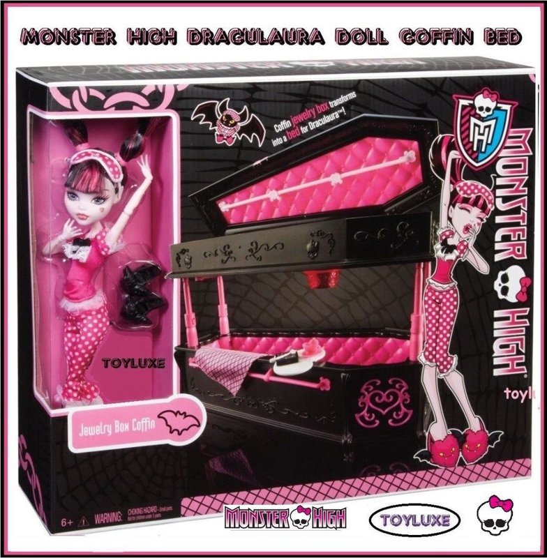 楽天市場 モンスターハイ Monster High ドラキュラ ドール ジュエリー ボックス 棺 セット c40 品 アメリカーナがお届け アメリカーナ Americana