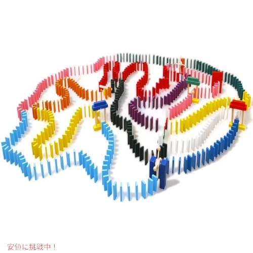 楽天市場 Lewo 1000ピース 木製 ドミノ セット Lewo タイル ドミノ倒し アメリカーナ Americana