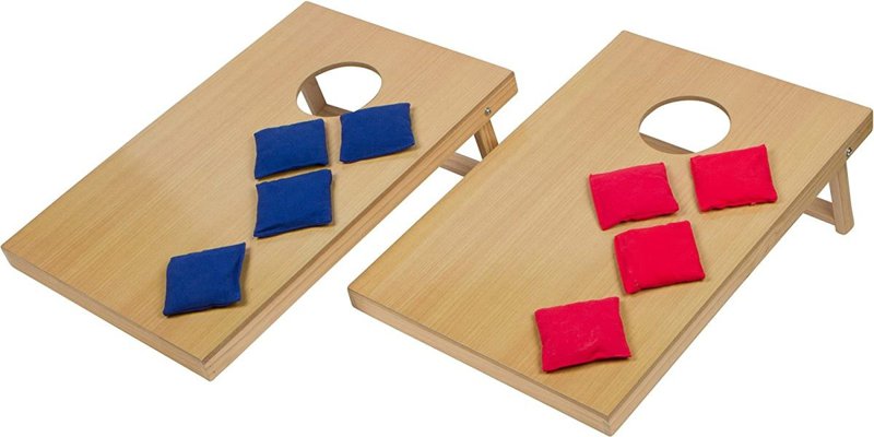 【百貨店SALE 最大限度2000円OFF引き換え証 6/11 1:59まで】ビーンバッグトスゲーム Trademark Innovations ミニ卓上 アメリカーナがお届け!