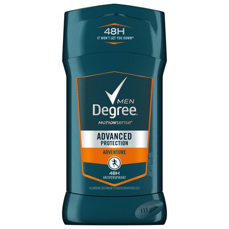 【Degree】ディグリー　メンズ固形デオドラント　アドベンチャー　80g　Protection　Men　Advanced　Antiperspirant　Adventure