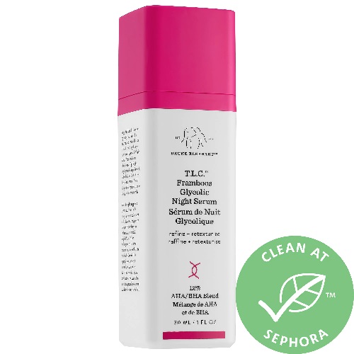 framboos glycolic night serum