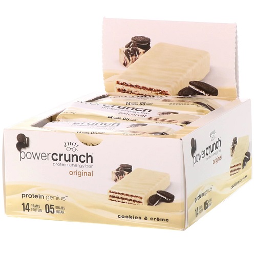 楽天市場 パワークランチ プロテインバー クッキーアンドクリーム 12本セット Power Crunch Cookies And Creme アメリカーナ Americana