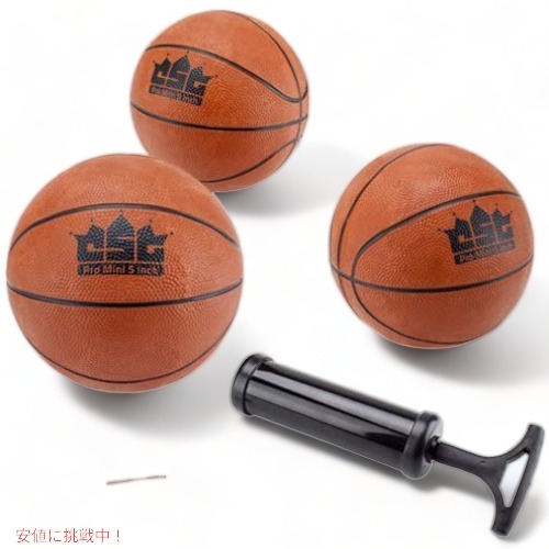 12.7cmミニバスケットボール Crown Sporting Goods SBAS-101*3.201.202 3個セット アメリカーナがお届け!