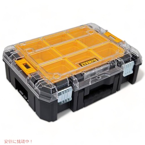 デウォルト DEWALT DWST17805 TSTAK V オーガナイザー クリアーな蓋付き ツール ボックス ケース 品 アメリカーナがお届け!