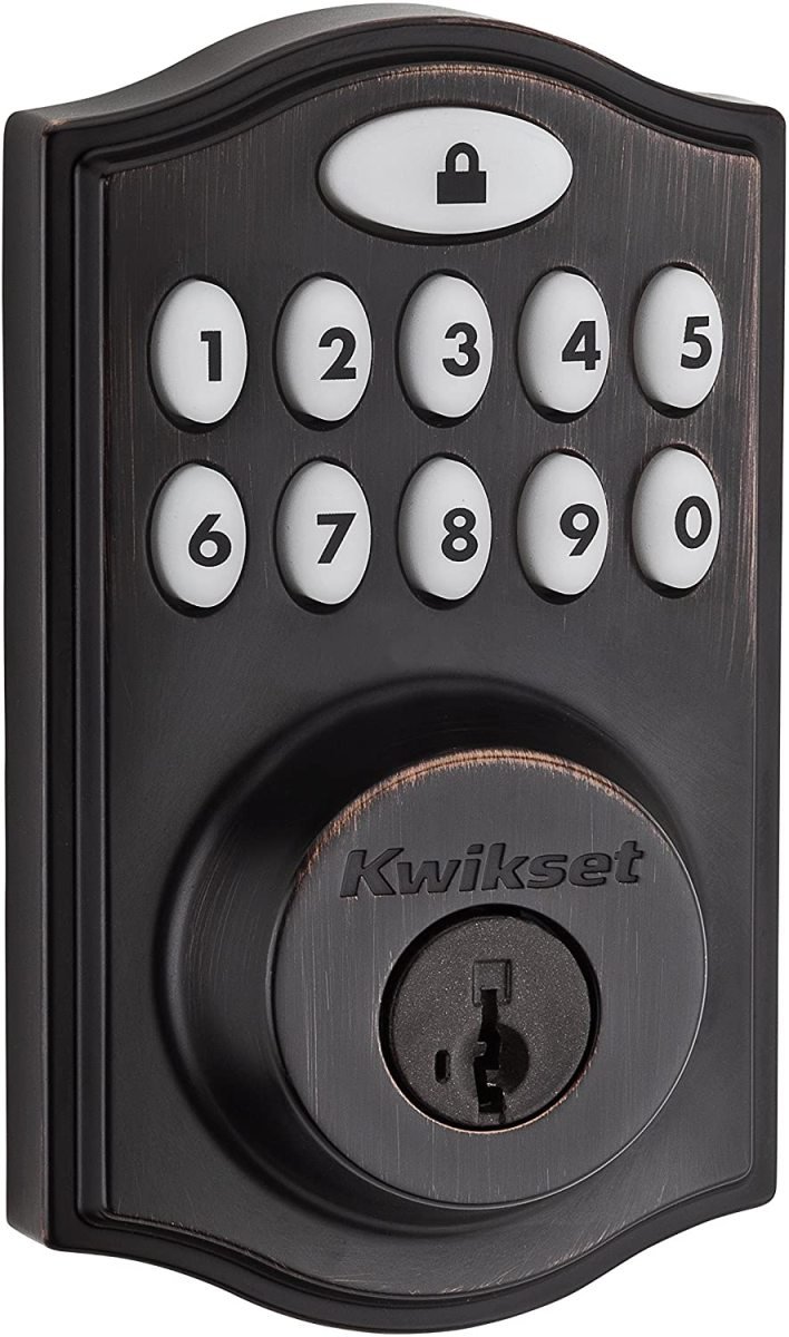 クイック仕かける かっこ良い吊りひも 914 エントリーキーパッド Kwikset 99140-009