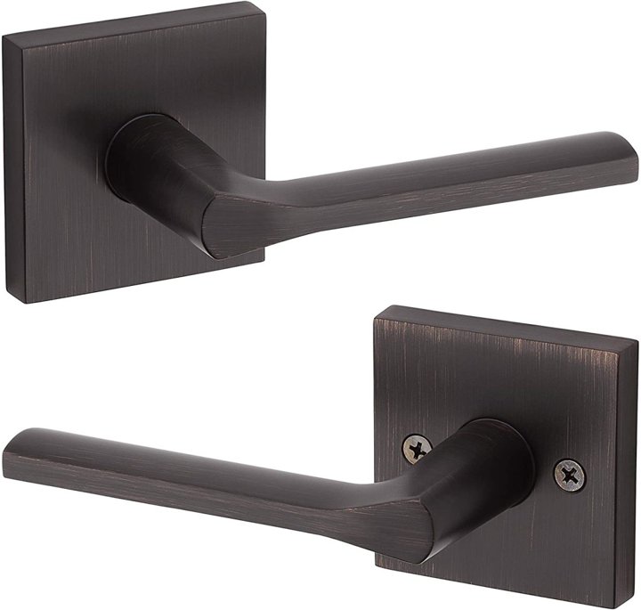 【最大2000円クーポン 4/17金 09:59まで】クイックセット リズボン 室内ドア/クローゼットドア用レバー Kwikset 91540-022
