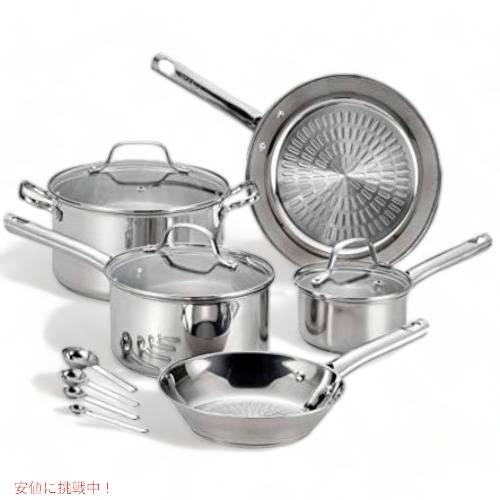 楽天市場】ティファール 調理器具セット T-FAL 2100096045 ステンレス