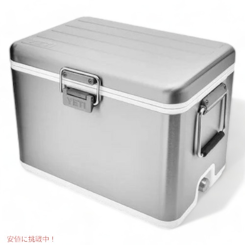 【最大2000円クーポン 4/17金 09:59まで】YETI V Series Stainless Steel Cooler STAINLESS STEEL / イエティ Vシリーズ ステンレススチール クーラーボックス [ステンレススチール]