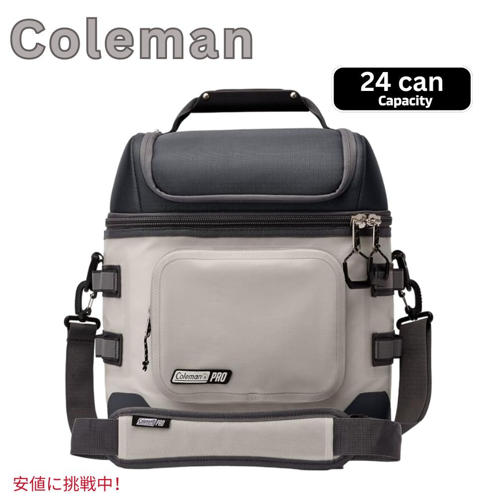 【最大2000円クーポン 4/17金 09:59まで】Coleman コールマン プロ仕様 高耐久断熱 ソフトクーラー ランチボックス Pro Heavy-Duty Insulated Soft Cooler Lunchbox 24can