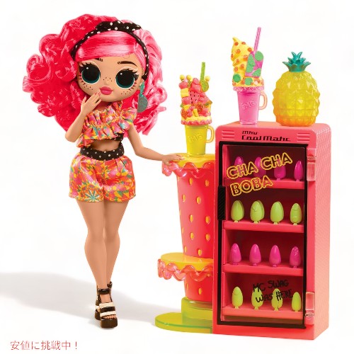 LOLサプライズ OMG スウィートネイルズ  ピンキーポップス フルーツ販売店 Surprise Sweet Nails Pinky Pops Fruit Shop