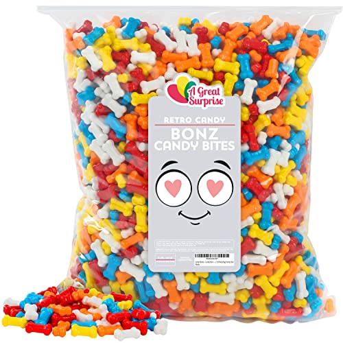 Candy Bones - Candy Bonz - Dog Bone Shape Candy, Assort …