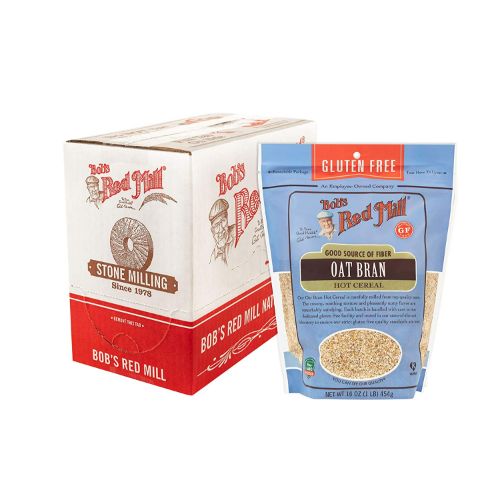 【最大2000円OFF 4/10金1:59まで】ボブズレッドミル Bob's Red Mill グルテンフリー オートブラン Oat Bran 453g（16オンス）×4袋 アメリカーナがお届け! 5,371円