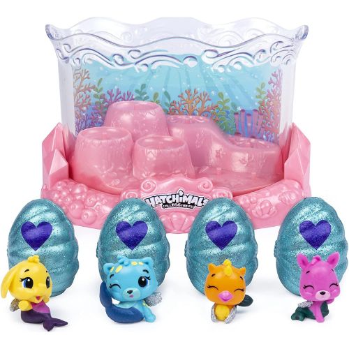【百貨店SALE 最大限度2000円OFF引き換え証 6/11 1:59まで】ハッチマルズ Hatchimals うまれて! ウーモ ミニ 海洋博物館