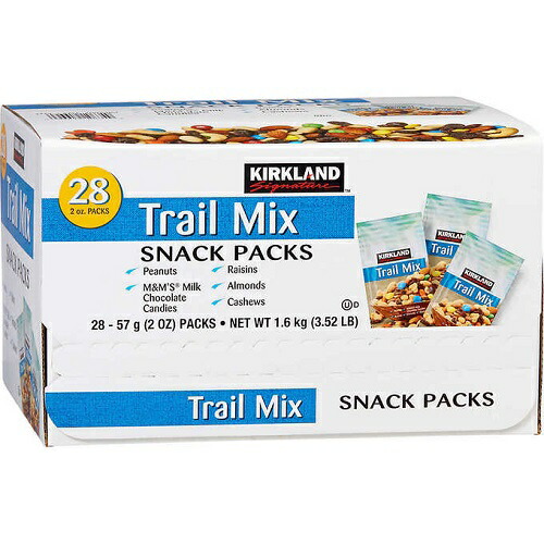 カークランド Kirkland トレイルミックス Trail Mix 28袋入り