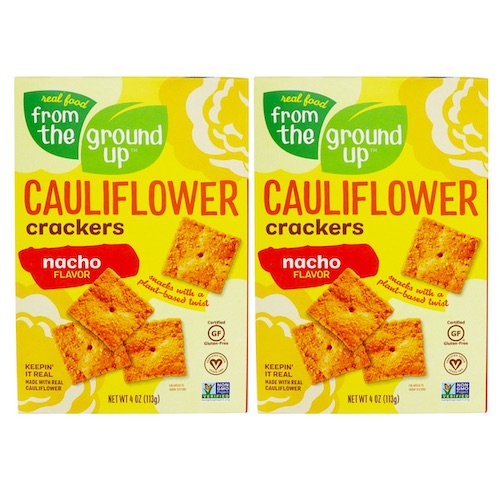 楽天市場】[2箱セット] From the Ground Up Cauliflower Crackers Sea
