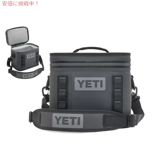 YETI Hopper Flip8 Portable Soft Cooler, Charcoal / イエティ ホッパー Flip8 ソフトクーラー クーラーバッグ チャコール