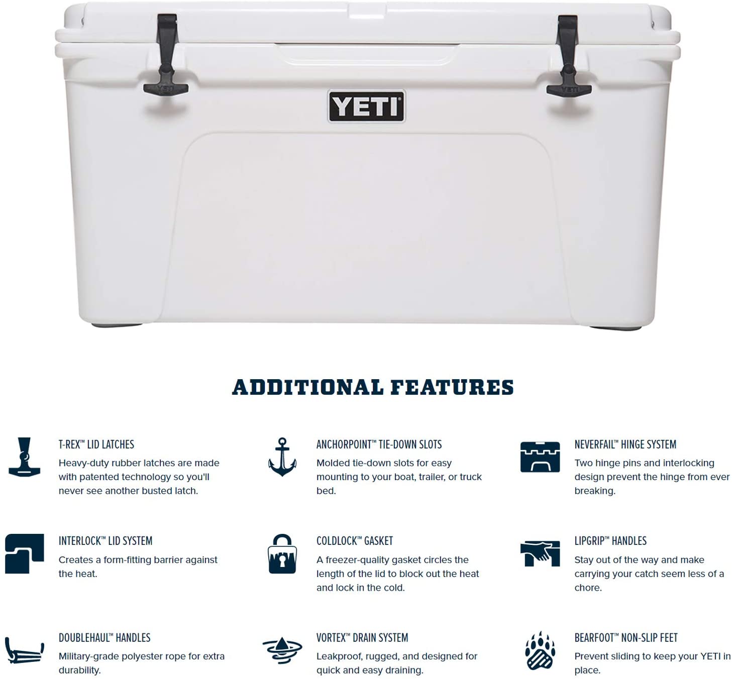 Yeti Tundra 75 Hard Cooler White イエティ クーラーボックス タンドラ75 ホワイト Butlerchimneys Com