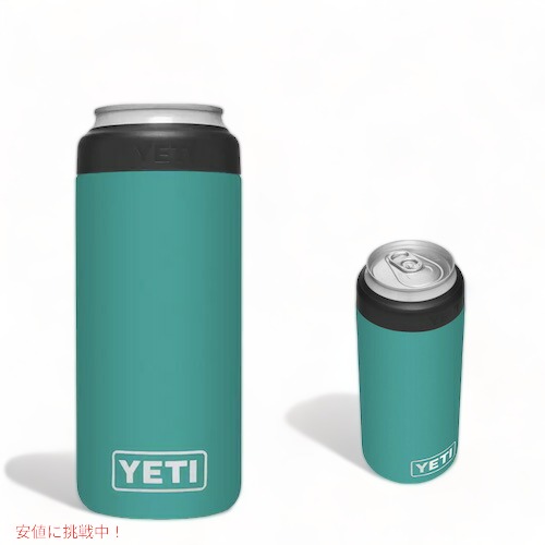 【百貨店SALE 最大限度2000円OFFクーポン券 6/11 1:59まで】YETI Rambler 12 薬局衡オンス Colster SLIM Can Insulator AQUIFER BLUE / イエティ ランブラー コルはやりっ子 保冷 缶保持者 か細い缶用 12薬局衡オンス(354ml)