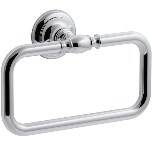 KOHLER K-72571-CP Artifacts Towel ring, Polished Chrome / コーラー タオルリング [ポリッシュクローム] タオル掛け タオルハンガー DIY 16,064円