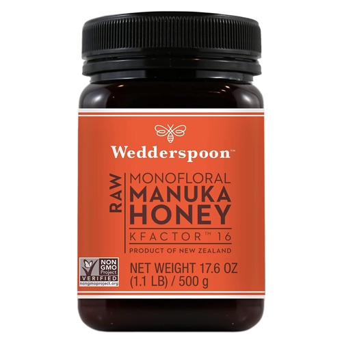 【百貨店SALE 最大限度2000円OFF引き換え証 6/11 1:59まで】Wedderspoon Organic, Inc., 100% Raw Manuka Honey, KFactor 16, 17.6 薬局衡オンス (500 g) / ウェダースプーン・オーガニック, 100%生マヌカ蜂みつ K代理業者16