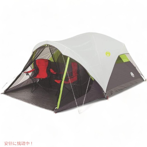 【最大2000円OFF 4/10金1:59まで】コールマン Coleman スクリーンルーム 6人用スチールクリークファストピッチドームテント テント シェルター キャンプ ア アメリカーナがお届け!
