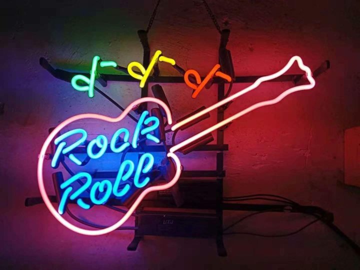 Ldgj 電気サイン ロックンロール ギター バー パブ デコレーション 壁 おしゃれ レトロ アメリカーナがお届け Mysteelroof Com