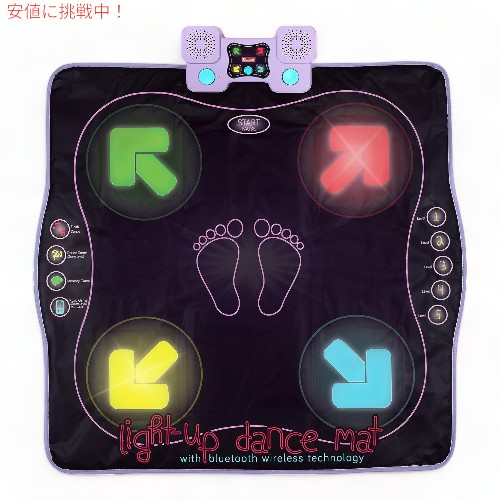 【最大2000円クーポン 7/26(日)01:59まで】Kidzlane キッズレーン 子供用おもちゃ ダンスマット ライト付きダンスパッド|アメリカーナ Americana