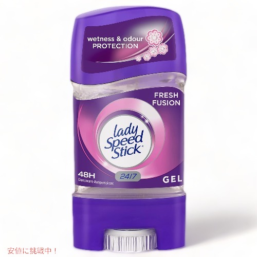 【楽天市場】lady Speed Stick レディスピードスティック フレッシュフュージョン ジェル デオドラント 65g Fresh