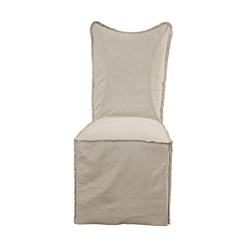 Uttermost 23470-2 Delroy-40インチアームレスチェア（2個仕かける）