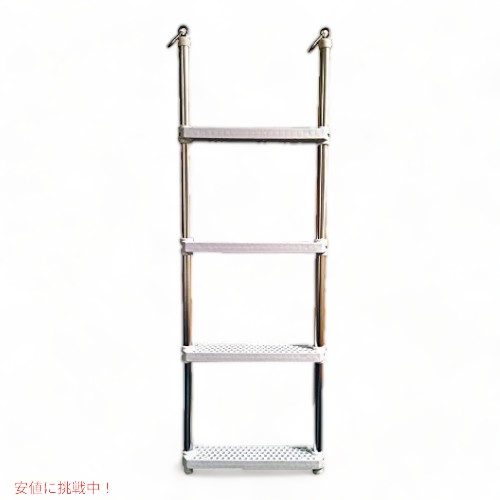 【最大2000円OFF 4/10金1:59まで】Island Hopper ウォータートランポリンとウォーターバウンサー用のアルミニウム製アップグレードされたはしご
