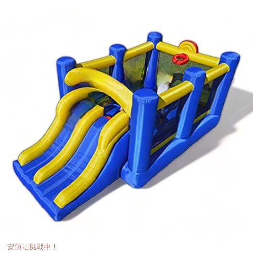 【最大2000円OFF 4/10金1:59まで】アイランド ホッパー レーシング スライド アンド スラム レクリエーション バウンス ハウス 67,469円