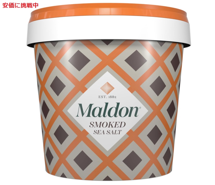 【最大2000円クーポン 4/17金 09:59まで】マルドン Maldon Salt 燻製 スモーク シーソルト Smoked Sea Salt Flakes フレーク 500g イギリス塩 1.1lb